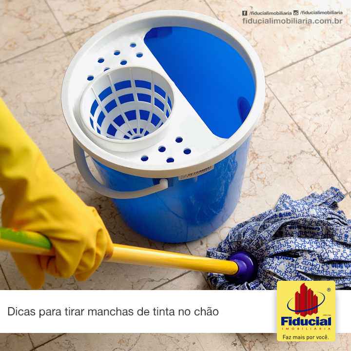 Dica para tirar manchas de tinta no chão ou nos azulejos