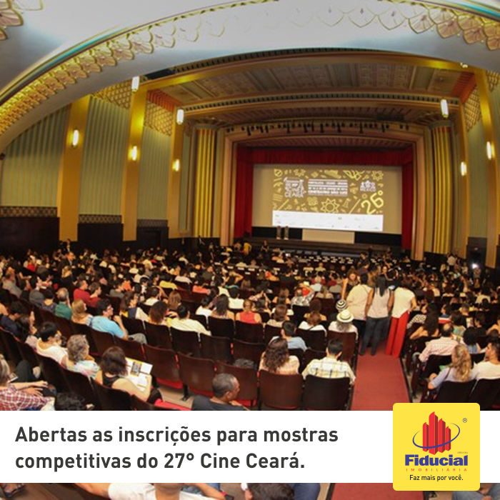 Abertas as inscrições para mostras competitivas do 27° Cine Ceará