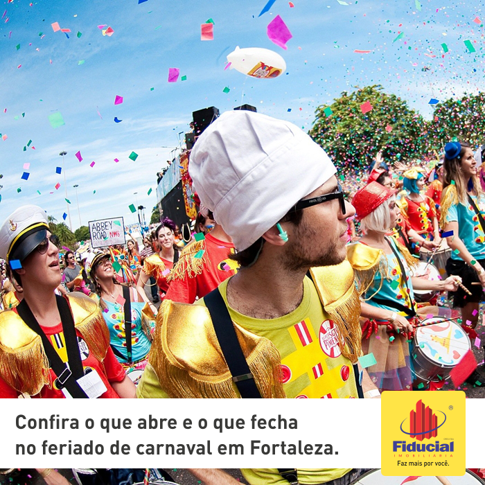 Confira o que abre e o que fecha no feriado de carnaval em Fortaleza