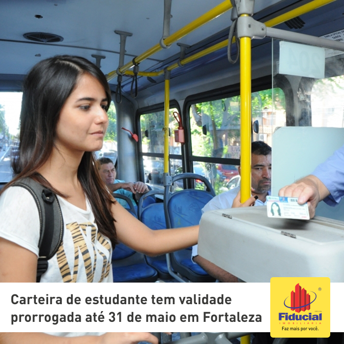 Carteira de estudante tem validade prorrogada até 31 de maio em Fortaleza